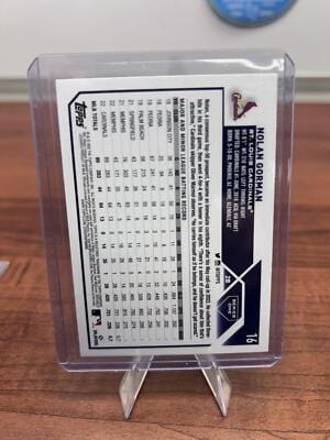Cheap Sneaks Footwear/Sports Cards Baseball Card 2023 Topps #16 Nolan Gorman
