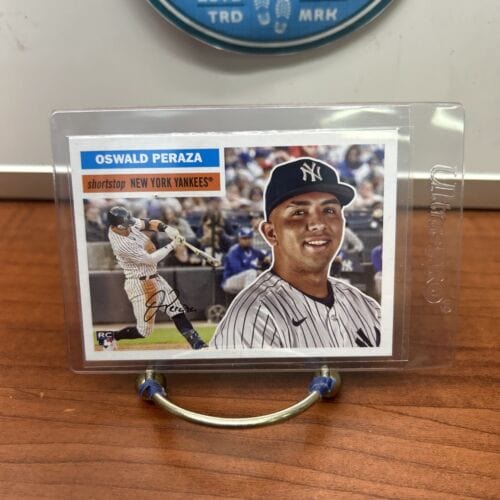 Cheap Sneaks Footwear/Sports Cards Baseball Card 2023 Topps Archives Baseball 1956 Design # 51 Oswald Peraza RC