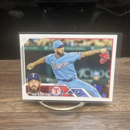 Cheap Sneaks Footwear/Sports Cards Baseball Card 2023 Topps Base #139 Joe Barlow Texas Rangers