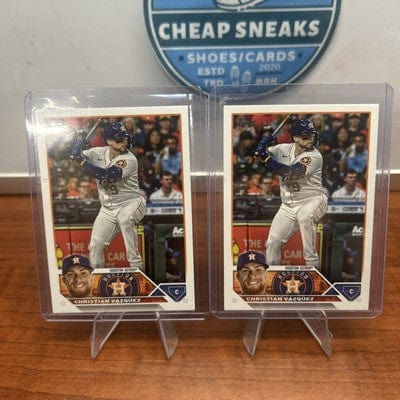 Cheap Sneaks Footwear/Sports Cards Baseball Card 2023 Topps Baseball Series 1 Christian Vazquez - Houston Astros #157