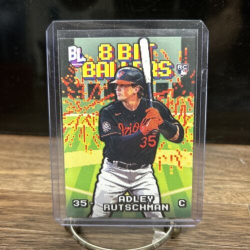 Cheap Sneaks Footwear/Sports Cards Baseball Card 2023 Topps Big League ADLEY RUTSCHMAN 8 Bit Ballers RC No.8B-6 Baltimo