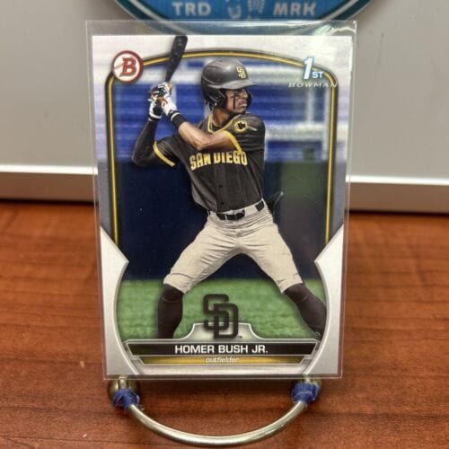 Cheap Sneaks Footwear/Sports Cards Baseball Card 2023 Topps Bowman 1st Homer Bush Jr BD-124 San Diego Padres Rookie