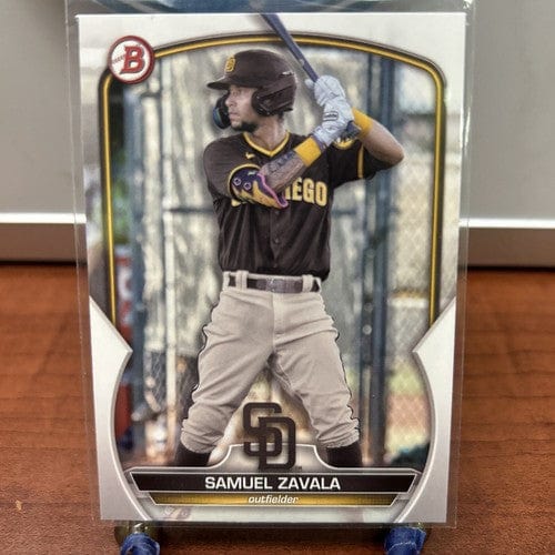 Cheap Sneaks Footwear/Sports Cards Baseball Card 2023 Topps Bowman Baseball Samuel Zavala #BP-75 San Diego Padres