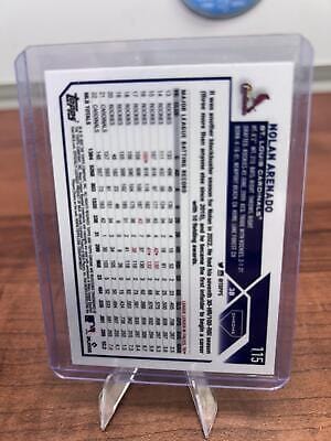 Cheap Sneaks Footwear/Sports Cards Baseball Card 2023 Topps Chrome #115 Nolan Arenado