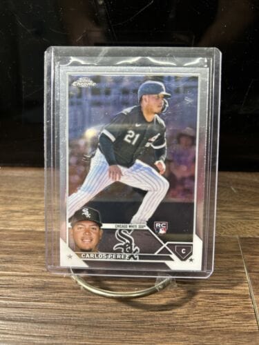 Cheap Sneaks Footwear/Sports Cards Baseball Card 2023 Topps Chrome #133 Carlos Perez Base Chicago White Soxs