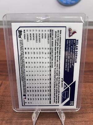 Cheap Sneaks Footwear/Sports Cards Baseball Card 2023 Topps Chrome #192 Nolan Gorman