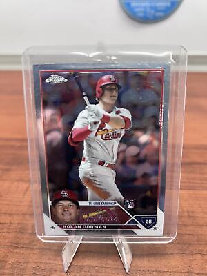 Cheap Sneaks Footwear/Sports Cards Baseball Card 2023 Topps Chrome #192 Nolan Gorman