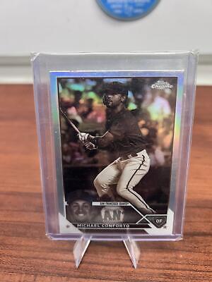 Cheap Sneaks Footwear/Sports Cards Baseball Card 2023 Topps Chrome #219 Michael Conforto Sepia Refractor