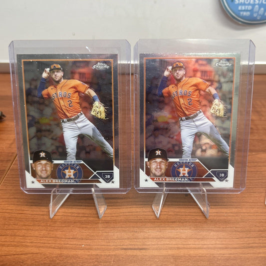 Cheap Sneaks Footwear/Sports Cards Baseball Card 2023 Topps Chrome Alex Bregman #205 Houston Astros Base