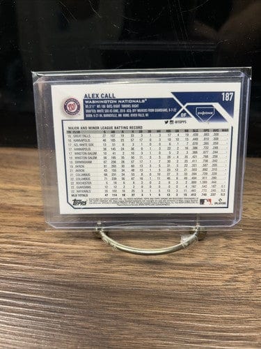 Cheap Sneaks Footwear/Sports Cards Baseball Card 2023 Topps Chrome Alex Call X-FRACTOR ROOKIE #187 Washington Nationals