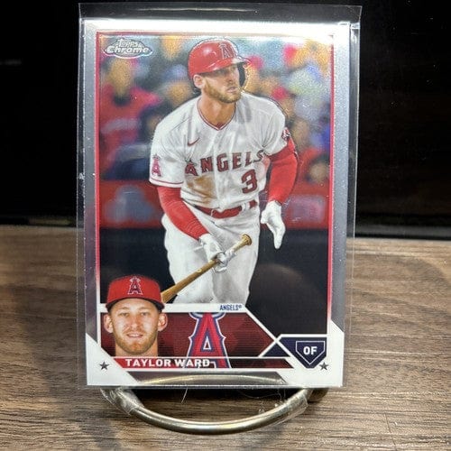Cheap Sneaks Footwear/Sports Cards Baseball Card 2023 Topps Chrome Base Angels #94 Taylor Ward