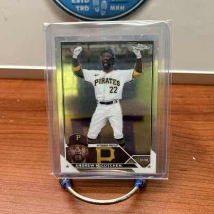 Cheap Sneaks Footwear/Sports Cards Baseball Card 2023 Topps Chrome Baseball Andrew McCutchen Card #92 Pittsburgh Pirate