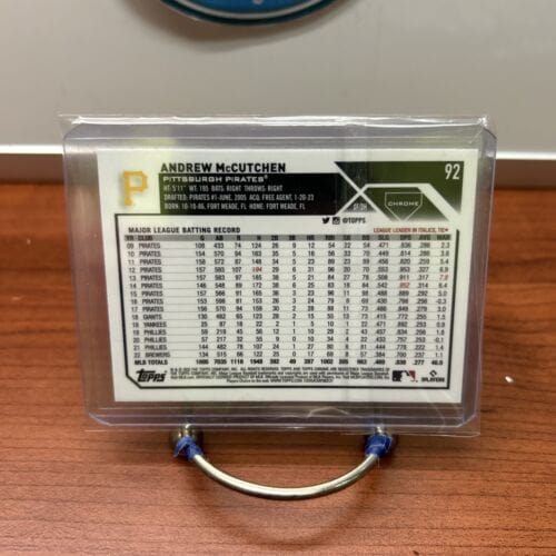Cheap Sneaks Footwear/Sports Cards Baseball Card 2023 Topps Chrome Baseball Andrew McCutchen Card #92 Pittsburgh Pirate