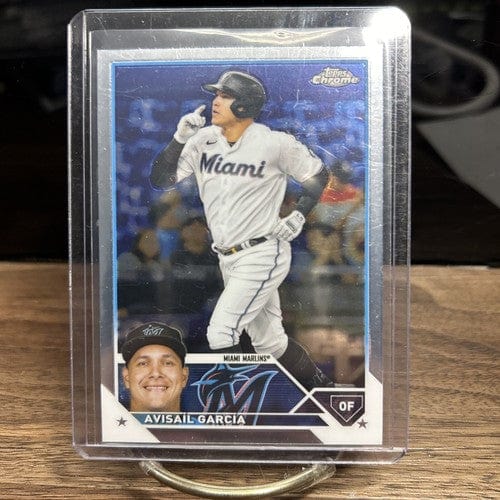 Cheap Sneaks Footwear/Sports Cards Baseball Card 2023 Topps Chrome Baseball Avisail Garcia Card #35 Miami Marlins