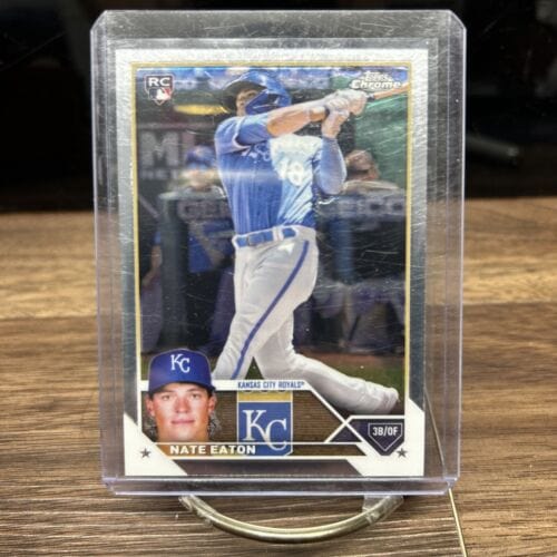 Cheap Sneaks Footwear/Sports Cards Baseball Card 2023 Topps Chrome Baseball Nate Eaton RC #96 Rookie Royals