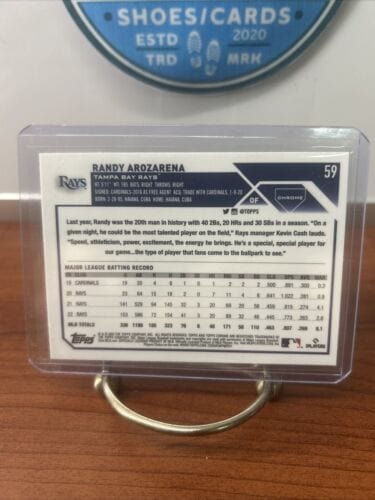 Cheap Sneaks Footwear/Sports Cards Baseball Card 2023 Topps Chrome Baseball Randy Arozarena #59
