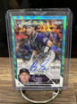 Cheap Sneaks Footwear/Sports Cards Baseball Card 2023 Topps Chrome Brian Serven Autographed Aqua Wave Rockies ROOKIE RC