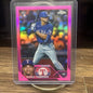 Cheap Sneaks Footwear/Sports Cards Baseball Card 2023 Topps Chrome Bubba Thompson Rookie Pink Refractor #58