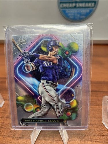 Cheap Sneaks Footwear/Sports Cards Baseball Card 2023 Topps Chrome Cosmic - #97 Nathaniel Lowe Texas Rangers