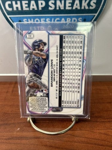 Cheap Sneaks Footwear/Sports Cards Baseball Card 2023 Topps Chrome Cosmic Brandon Lowe Tampa Bay Rays #112
