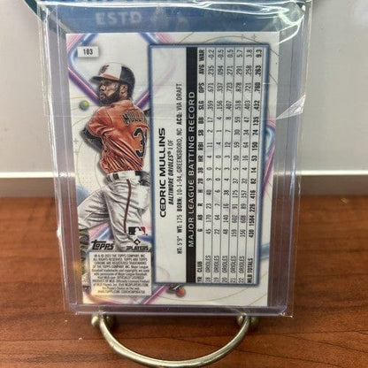Cheap Sneaks Footwear/Sports Cards Baseball Card 2023 Topps Chrome Cosmic Cedric Mullins Base Orioles #103