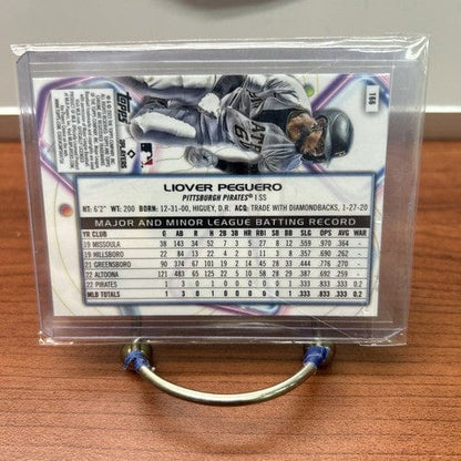 Cheap Sneaks Footwear/Sports Cards Baseball Card 2023 Topps Chrome Cosmic Liover Peguero Rookie RC Base #166 Pirates