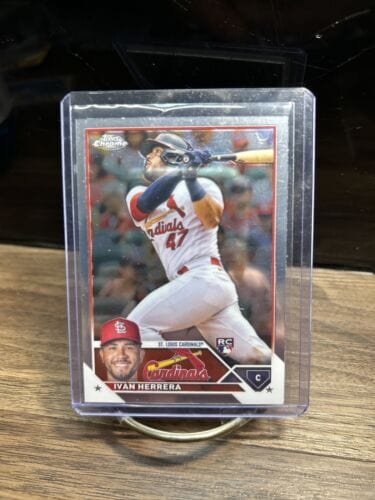 Cheap Sneaks Footwear/Sports Cards Baseball Card 2023 Topps Chrome Ivan Herrera RC St. Louis Cardinals #177