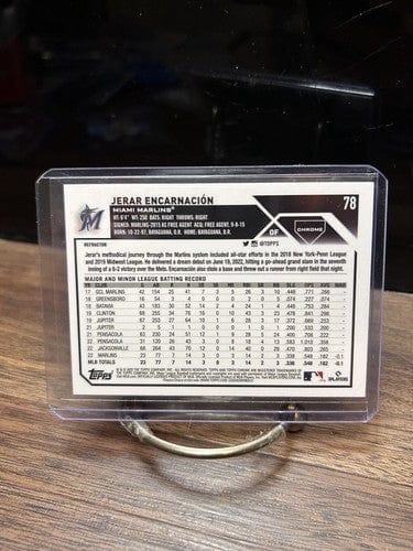 Cheap Sneaks Footwear/Sports Cards Baseball Card 2023 Topps Chrome Jerar Encarnacion Refractor Rookie Card RC #78 Marli