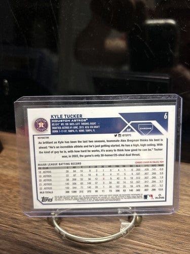 Cheap Sneaks Footwear/Sports Cards Baseball Card 2023 Topps Chrome Kyle Tucker Refractor  Houston Astros #6