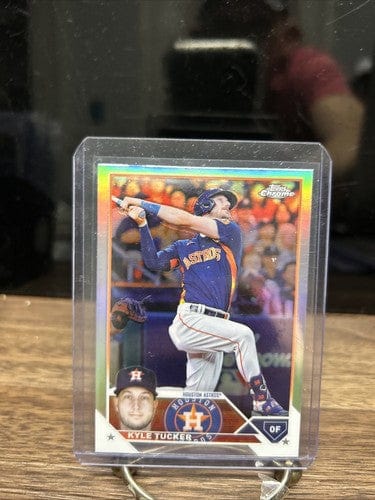 Cheap Sneaks Footwear/Sports Cards Baseball Card 2023 Topps Chrome Kyle Tucker Refractor  Houston Astros #6