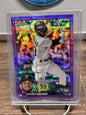 Cheap Sneaks Footwear/Sports Cards Baseball Card 2023 Topps Chrome Liover Peguero Pirates RC Purple Logofractor Refract