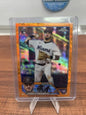 Cheap Sneaks Footwear/Sports Cards Baseball Card 2023 Topps Chrome Logofractor Edition - #9 Jordan Groshans (RC) Orange