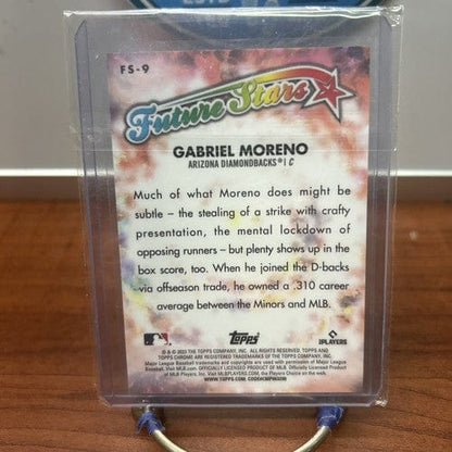 Cheap Sneaks Footwear/Sports Cards Baseball Card 2023 Topps Chrome Logofractor Gabriel Moreno Future Stars RC #FS-9 Dia