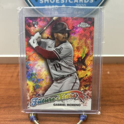 Cheap Sneaks Footwear/Sports Cards Baseball Card 2023 Topps Chrome Logofractor Gabriel Moreno Future Stars RC #FS-9 Dia