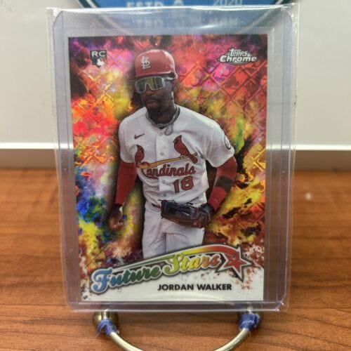 Cheap Sneaks Footwear/Sports Cards Baseball Card 2023 Topps Chrome LogoFractor Jordan Walker Future Stars Rookie RC #FS