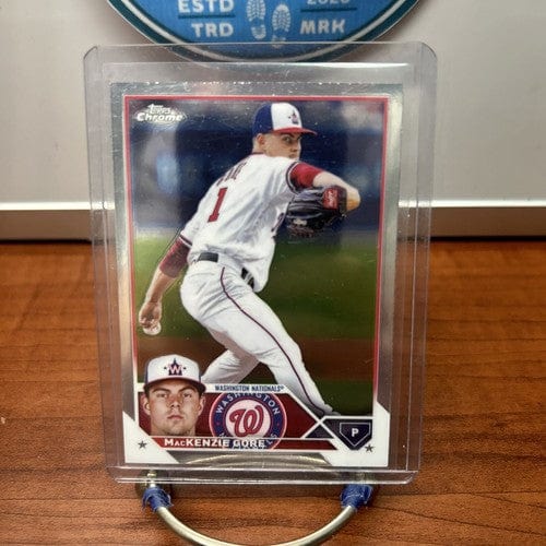 Cheap Sneaks Footwear/Sports Cards Baseball Card 2023 Topps Chrome MacKenzie Gore Washington Nationals #216