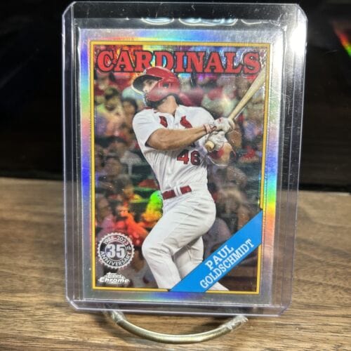 Cheap Sneaks Footwear/Sports Cards Baseball Card 2023 Topps Chrome Paul Goldschmidt #88BC-2 Refractor St. Louis Cardina