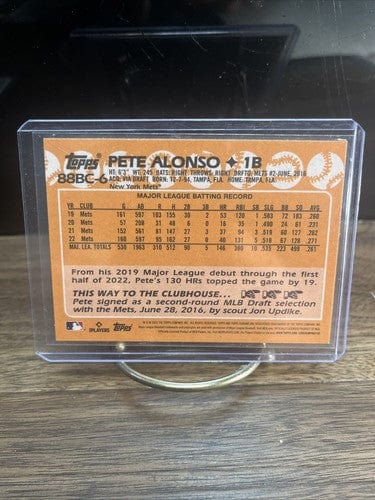 Cheap Sneaks Footwear/Sports Cards Baseball Card 2023 TOPPS CHROME PETE ALONSO 1988 35TH ANNIVERSARY REFRACTOR #88BC-6