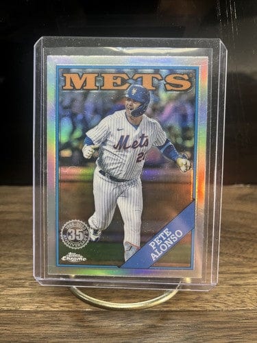 Cheap Sneaks Footwear/Sports Cards Baseball Card 2023 TOPPS CHROME PETE ALONSO 1988 35TH ANNIVERSARY REFRACTOR #88BC-6