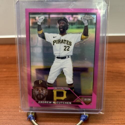 Cheap Sneaks Footwear/Sports Cards Baseball Card 2023 Topps Chrome Pink Refractor Andrew McCutchen #92 Pittsburgh Pirat