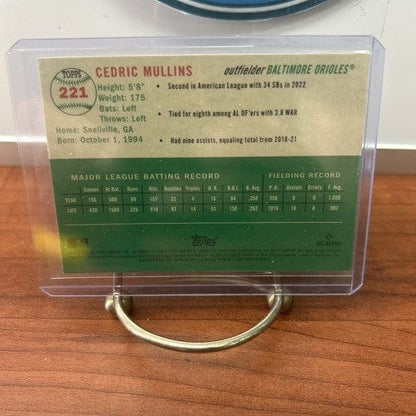 Cheap Sneaks Footwear/Sports Cards Baseball Card 2023 Topps Chrome Platinum - #221 Cedric Mullins Baltimore Orioles