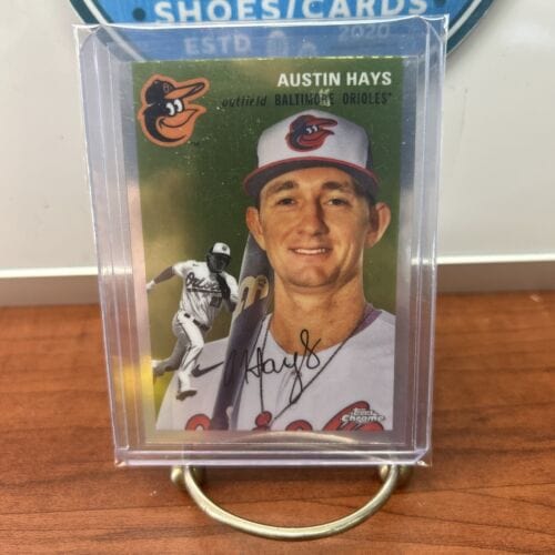 Cheap Sneaks Footwear/Sports Cards Baseball Card 2023 Topps Chrome Platinum - #224 Austin Hays Baltimore Orioles