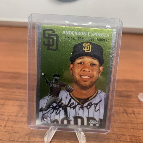 Cheap Sneaks Footwear/Sports Cards Baseball Card 2023 Topps Chrome Platinum Anderson Espinoza RC #12 San Diego Padres