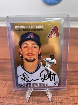 Cheap Sneaks Footwear/Sports Cards Baseball Card 2023 Topps Chrome Platinum Anniversary #106 Dominic Fletcher