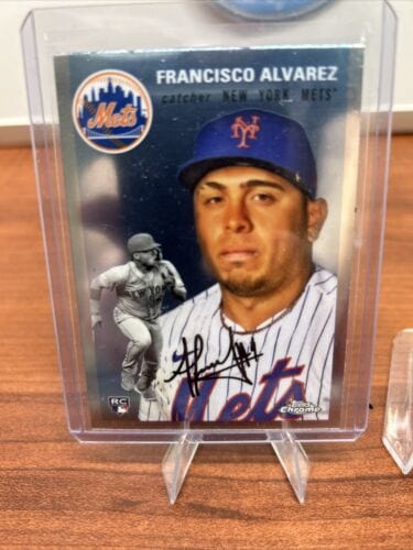 Cheap Sneaks Footwear/Sports Cards Baseball Card 2023 Topps Chrome Platinum Anniversary-#110 Francisco Alvarez (RC) New
