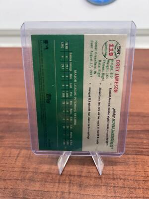 Cheap Sneaks Footwear/Sports Cards Baseball Card 2023 Topps Chrome Platinum Anniversary #119 Drey Jameson