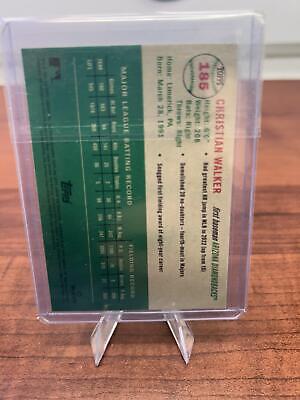 Cheap Sneaks Footwear/Sports Cards Baseball Card 2023 Topps Chrome Platinum Anniversary #185 Christian Walker