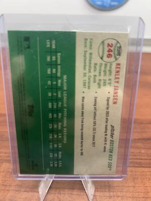 Cheap Sneaks Footwear/Sports Cards Baseball Card 2023 Topps Chrome Platinum Anniversary #246 Kenley Jansen