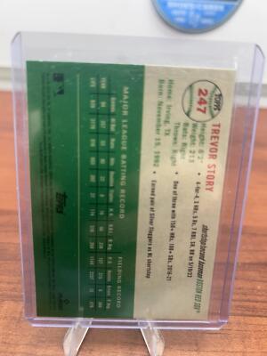 Cheap Sneaks Footwear/Sports Cards Baseball Card 2023 Topps Chrome Platinum Anniversary #247 Trevor Story