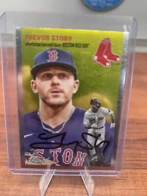Cheap Sneaks Footwear/Sports Cards Baseball Card 2023 Topps Chrome Platinum Anniversary #247 Trevor Story